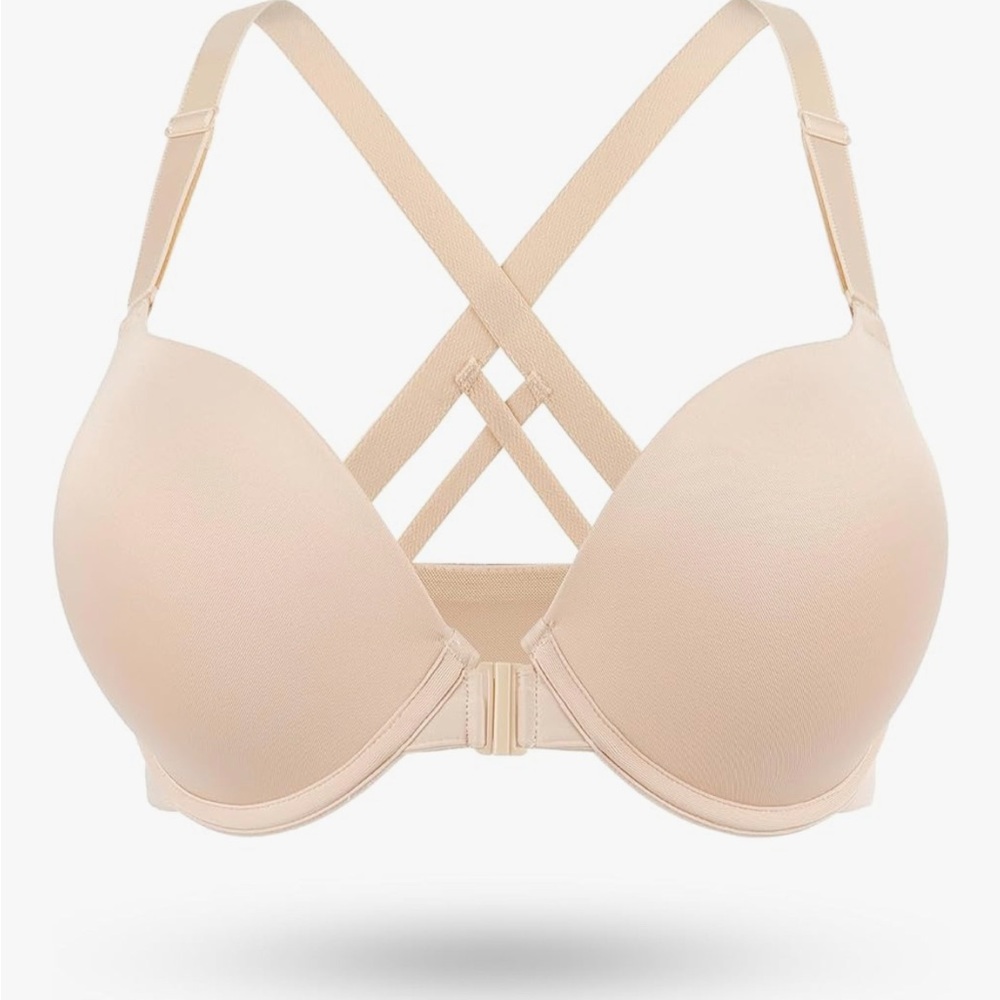 Upshell Beige Women's Racerback Bra